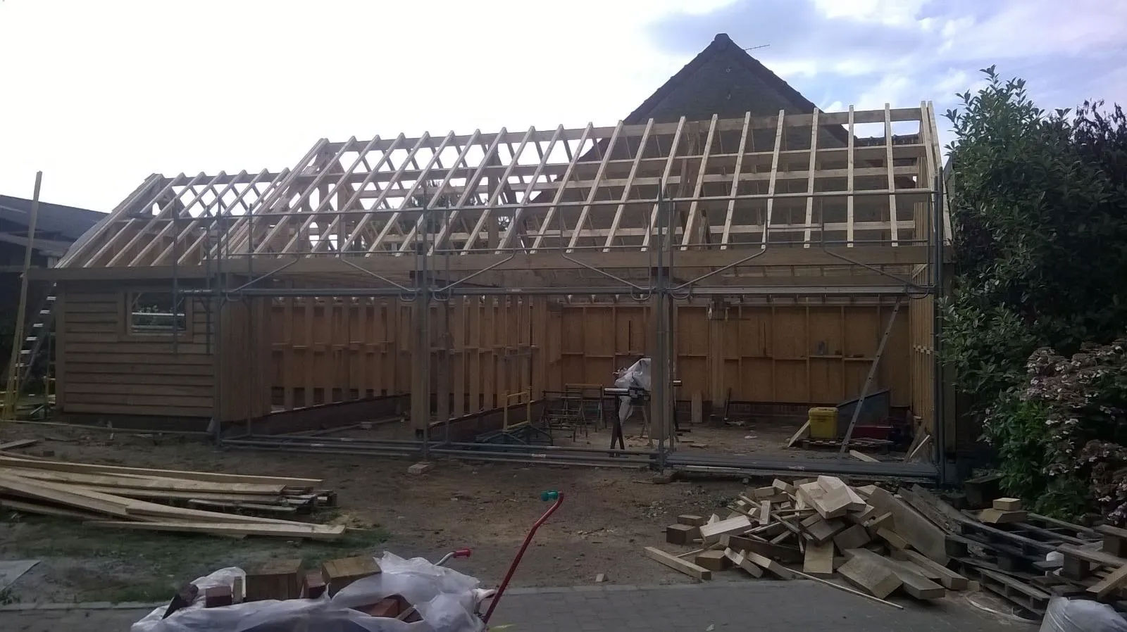 travaux de charpente